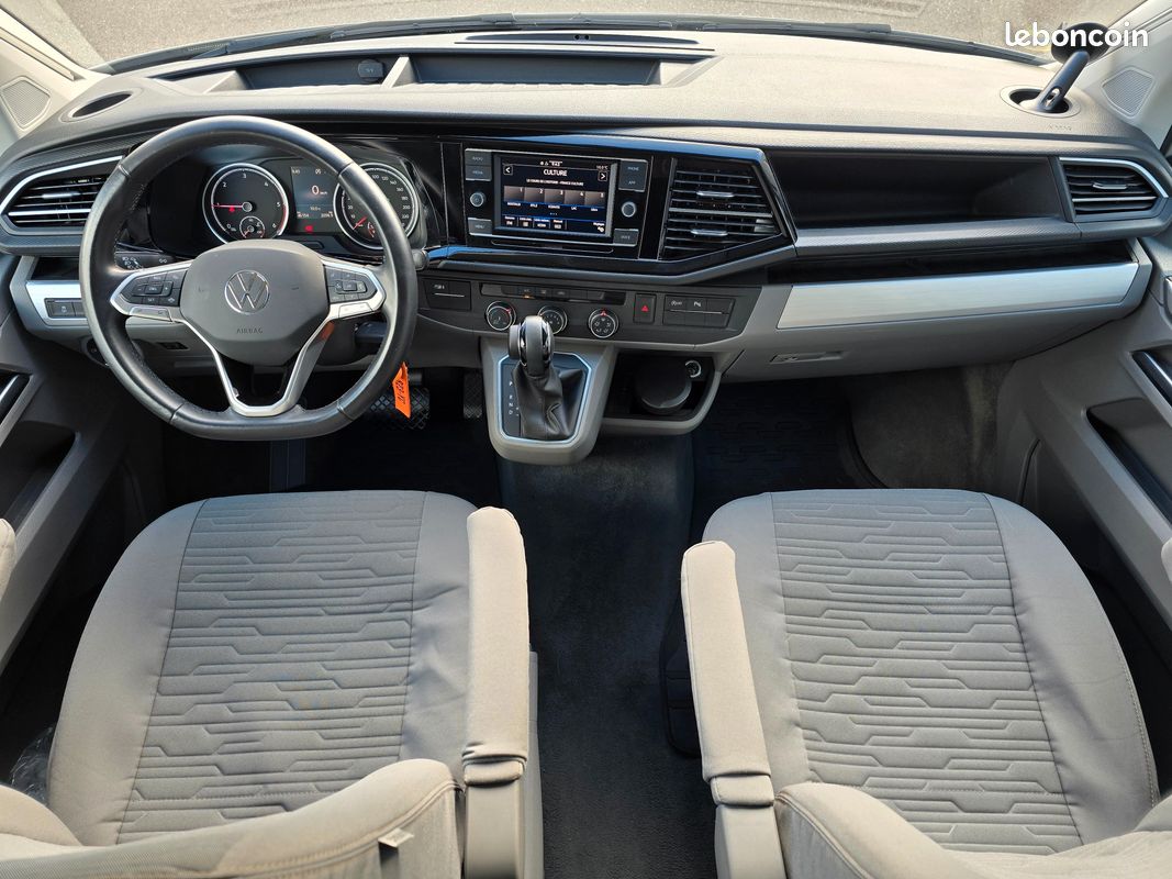 VOLKSWAGEN CALIFORNIA COAST 2.0 TDI150ch DSG CARPLAY/IMMAT FR COVERING ORANGE garantie VW 08/2028 (image 2)