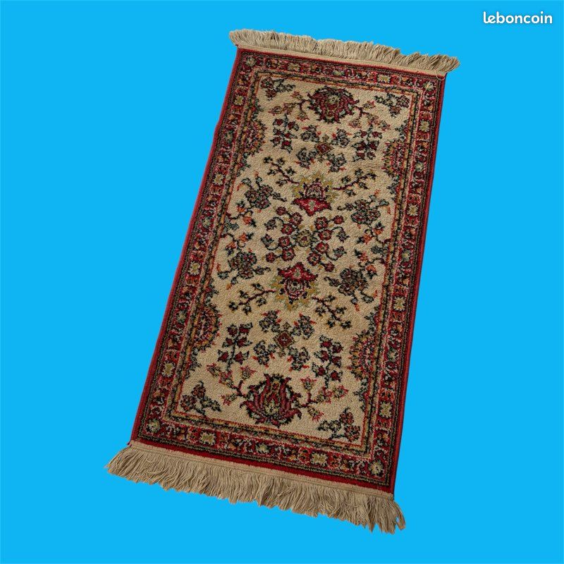 Joli tapis descente de lit de style oriental (image 1)