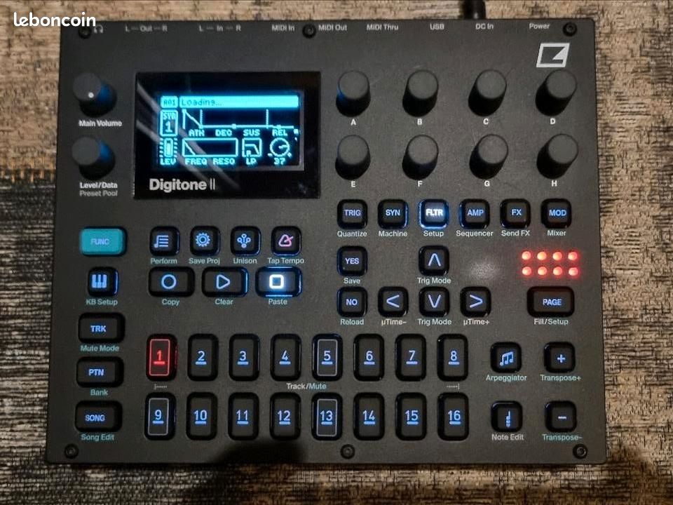 Elektron Digitone II – Synthétiseur FM – Excellent état (image 1)