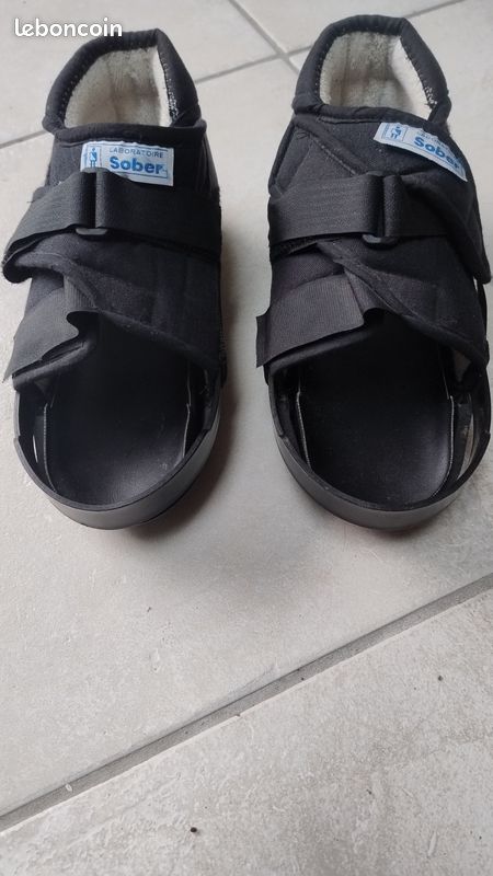 Barouk Chaussure De Decharge Fracture Metatarse Chaussure Sober