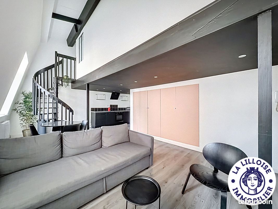Appartement 2 pièces 62 m² · à Lille · 62 m² · 1 000 €/mois