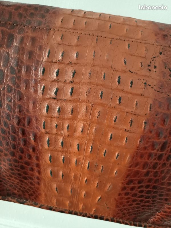 Sac vintage en croco (image 5)