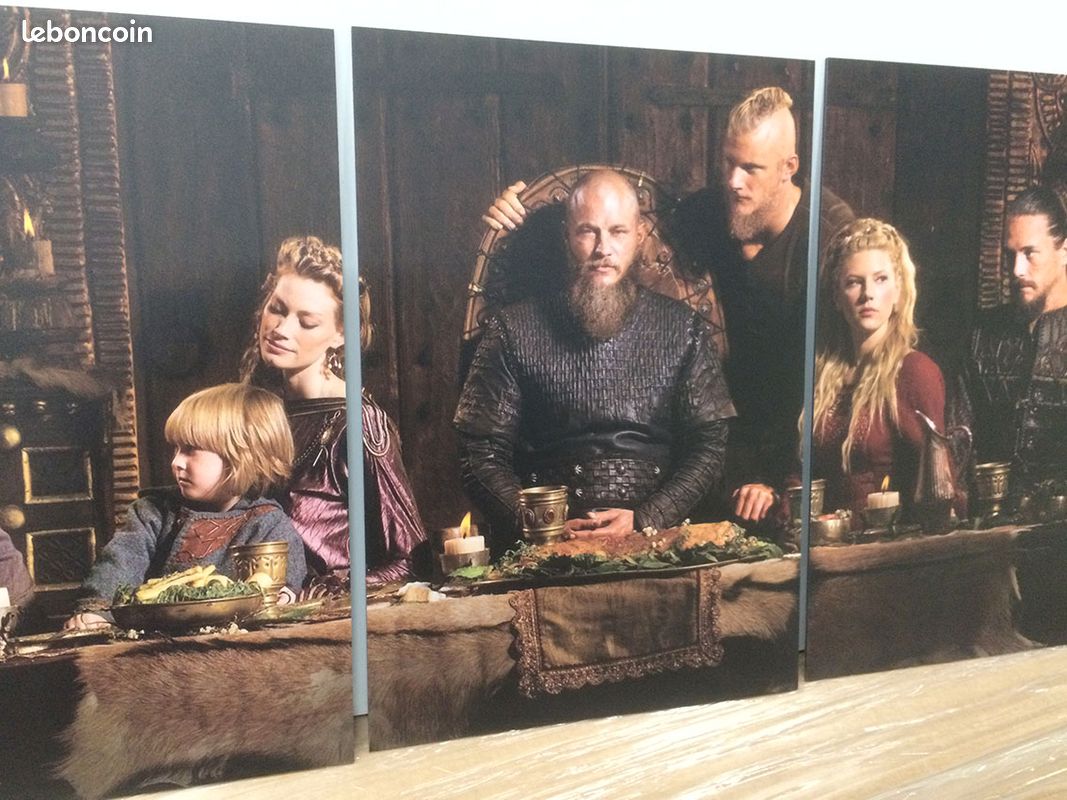 Vikings Plaques Alu Décoratives Ragnar La Cène (image 4)