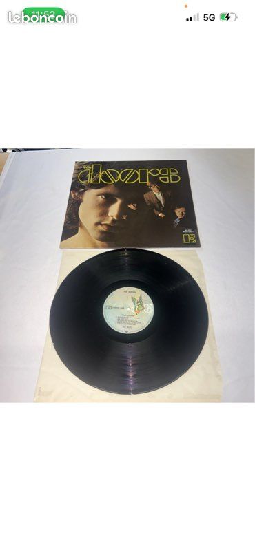 A1 vintage vinyle rock 33t 1 the doors first album / bon etat (image 1)