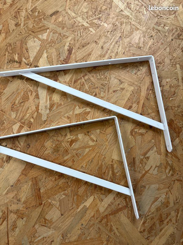 2 équerres pour étagère 500x323mm (image 1)