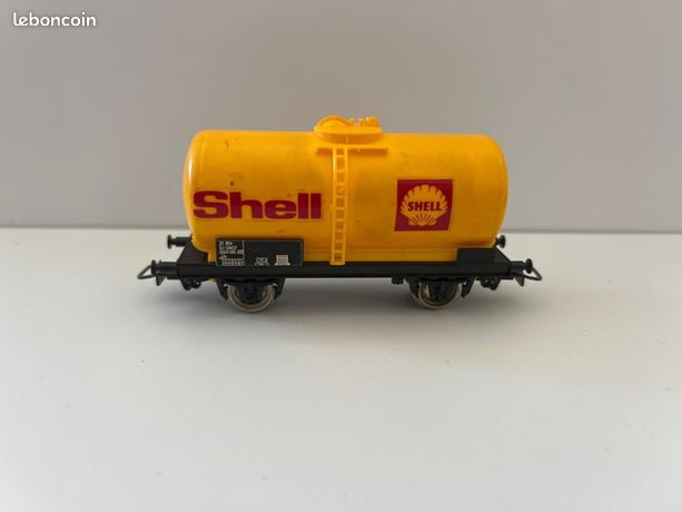 JOUEF HO WAGON CITERNE SHELL TRAIN ELECTRIQUE 6307 boite