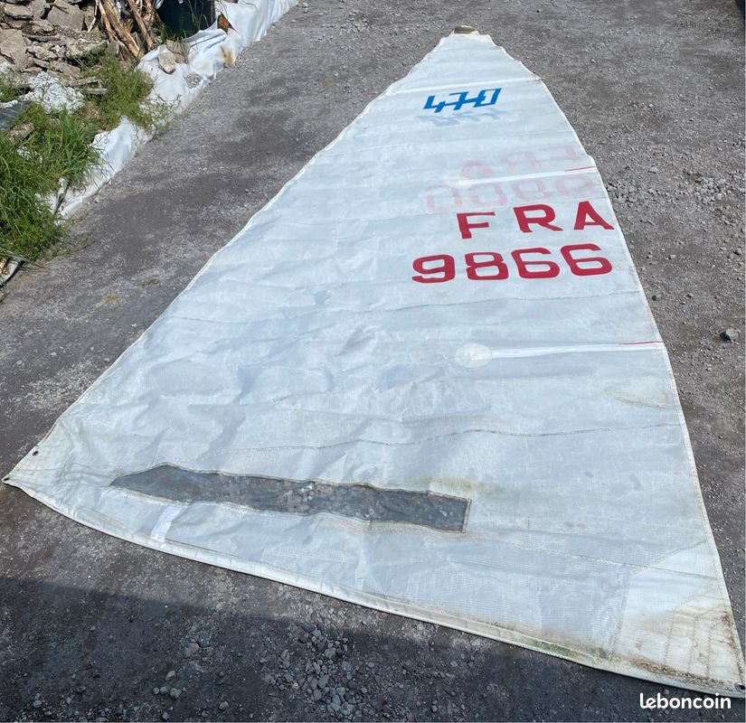 Voile deriveur 470 voilier (image 1)