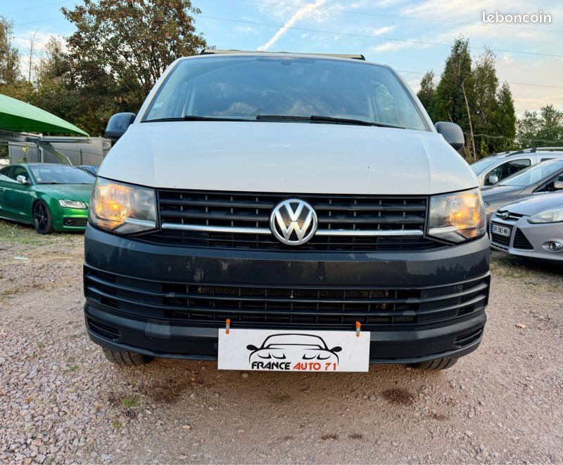 Volkswagen transporter fourgon tole l1h1 2.0l tdi 150cv finition business line 252.100kms 01/2017 clim régulateur de vitesse écran tactile bluetooth barre de toit volkswagen aide au stationnement (image 7)