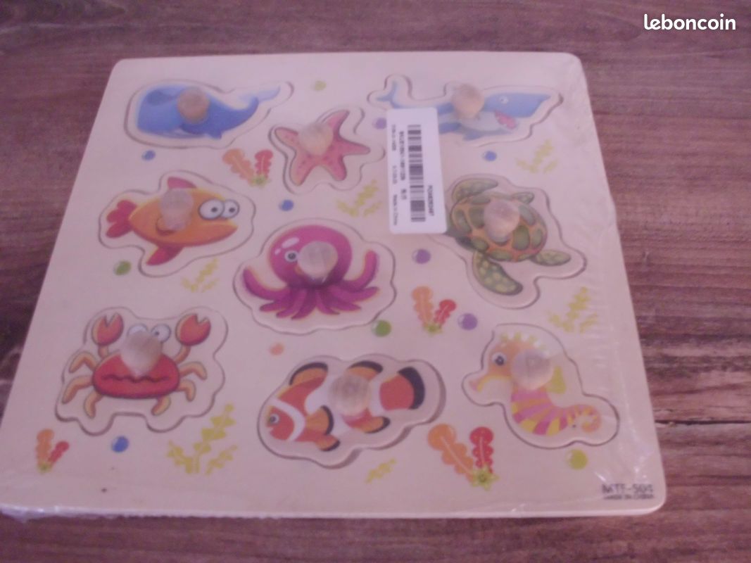 Puzzle animaux de la mer (image 1)