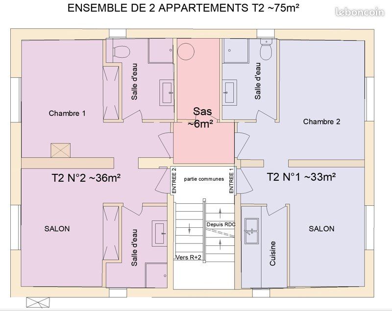 Appartement 4 pièces 75 m² · à Lacanau · 75 m² · 275 000 €