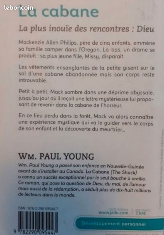 Lot×2 W Paul Young La cabane + Destins croisés (image 4)