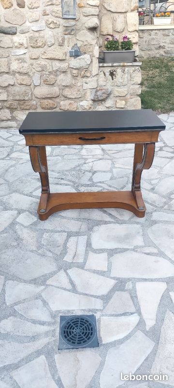 Console en bois ancien (image 1)