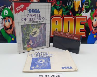 CASTLE OF ILLUSION STARRING MICKEY MOUSE (sans notice) - Retrogameshop