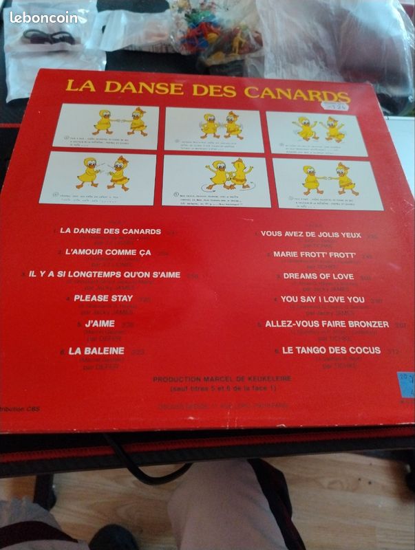 Vinyle la danse des canards (image 2)