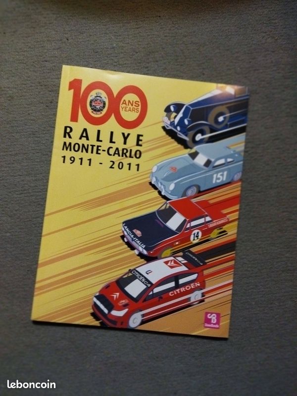 Brochure 100 ans Rallye de Monté Carlo (image 1)