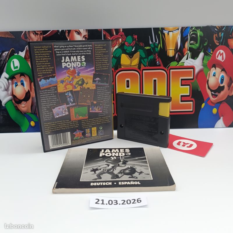 James Pond 2 Megadrive - Jeux Vidéo | Rakuten