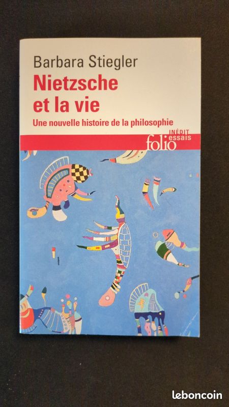 Nietzsche et la vie, Barbara Stiegler (image 1)