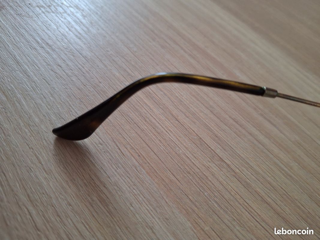 Lunettes de soleil Ray-Ban Round Metal RB3447N – verres miroir bleus – avec étui (image 8)