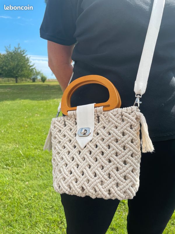 Sac à main en macramé (image 3)