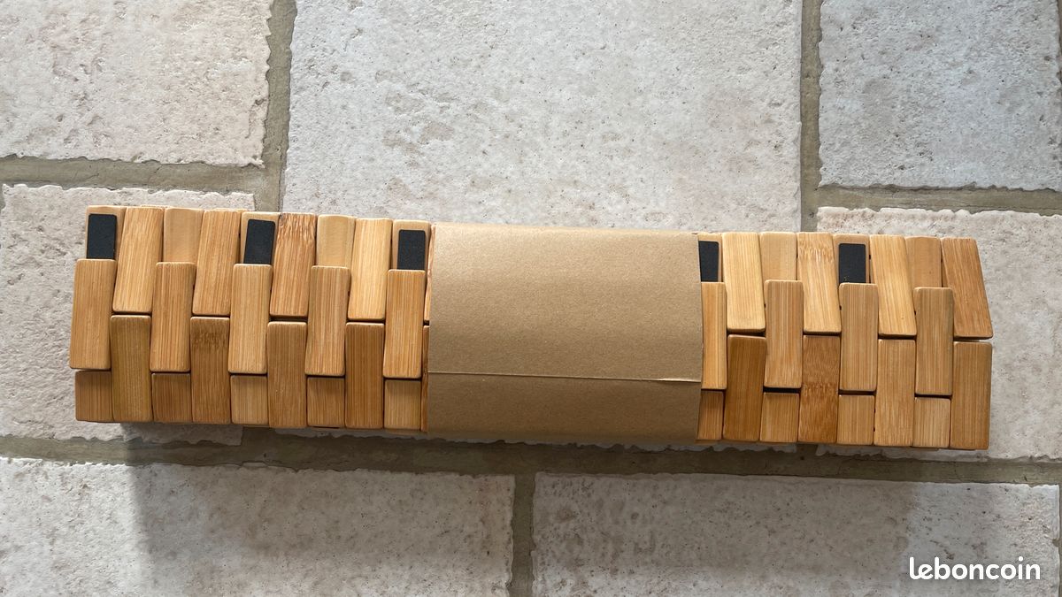 Tapis sol bois salle de bain Neuf (image 1)