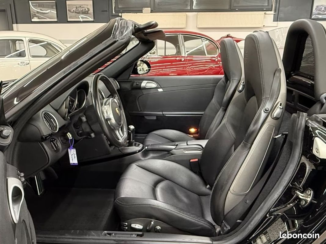 Porsche Boxster S Black Edition 3.4 320 ch N°515/987 Suivi Complet (image 11)