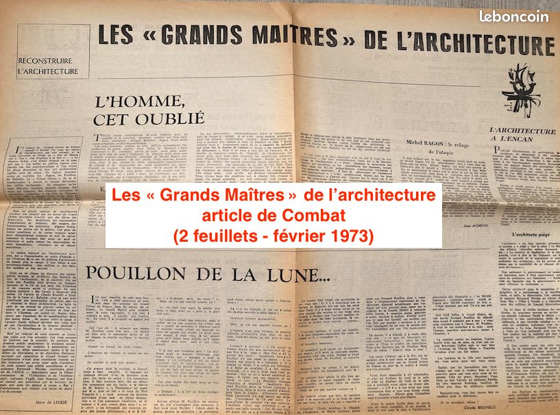 LA VILLE / URBANISME / TRANSPORTS / MOBILITÉ / AMÉNAGEMENT du TERRITOIRE : 1 livre 2 Revues / 1 Journal / 15 Suppléments-encarts (Libération/Le Monde) / 1 dépliants et 3 Cartes Postales (1970/2025 / (image 17)