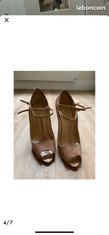 Sandales louboutin T40,5 authentique (image 3)