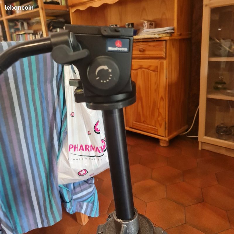 Ensemble trepieds Gitzo et rotule Manfrotto 501 (image 4)