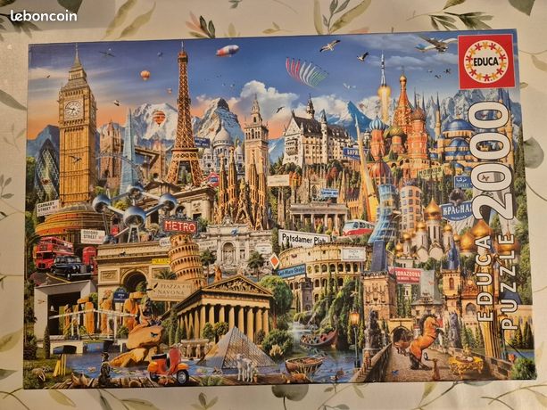 Puzzle Heye 2000 Pièces - Nightmare Par Matt 1997 - Rare, Neuf, Thème Horreur