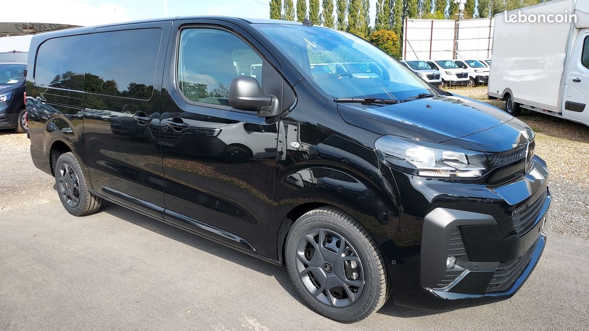 Citroen JUMPY FG BVA 5 PLACES NOIR XL 2.0 BLUEHDI 180CH S&S CABINE APPROFONDIE FIXE PACK PREMIUM CON (image 1)