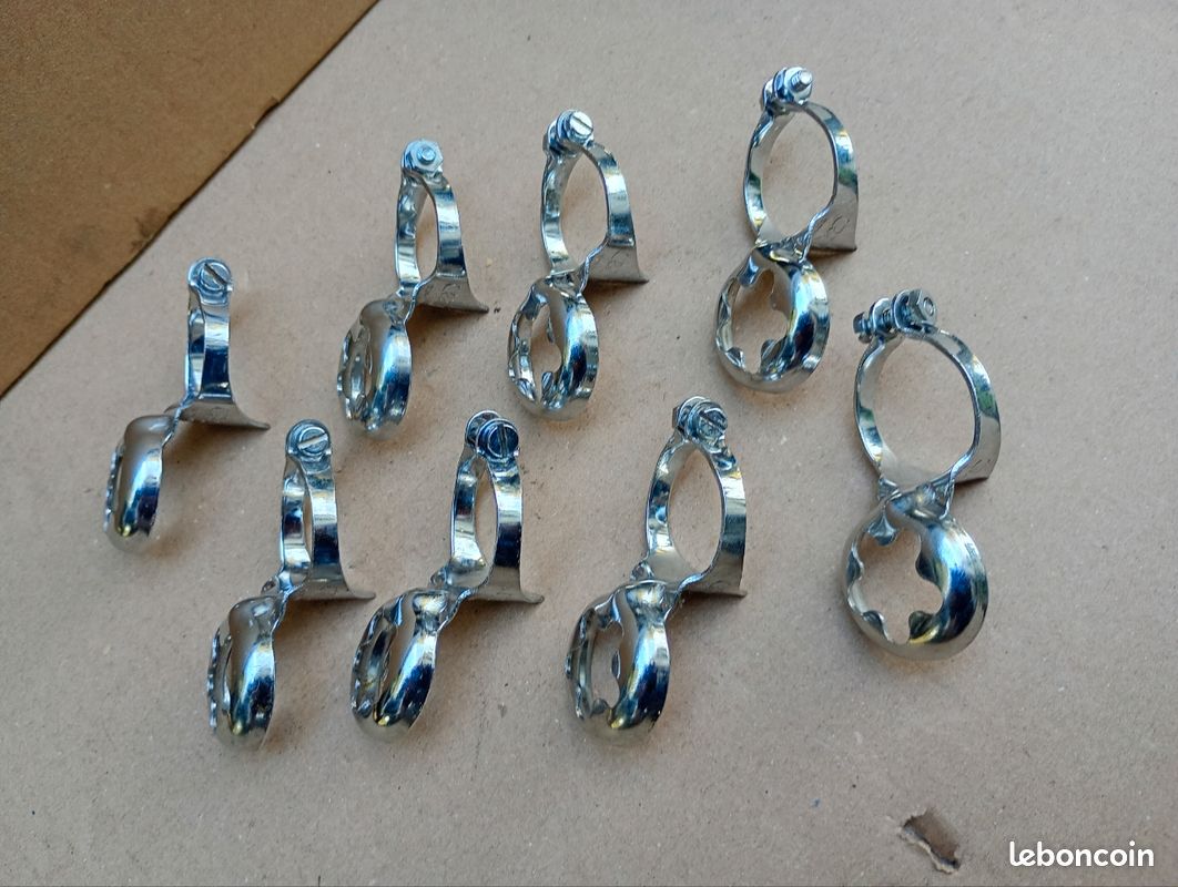Collier Support De Pompe à Vélo Vintage - French Old Bike - NOS (Neuf, Stock Ancien)