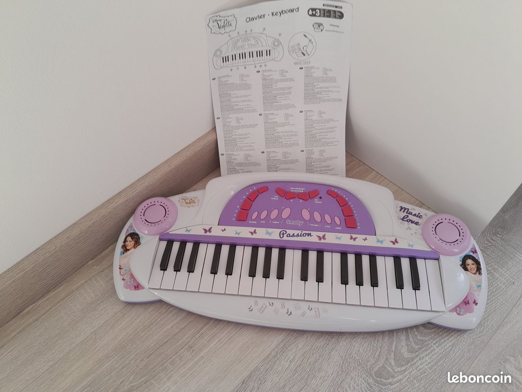 Piano électronique Violetta - Jeux & Jouets