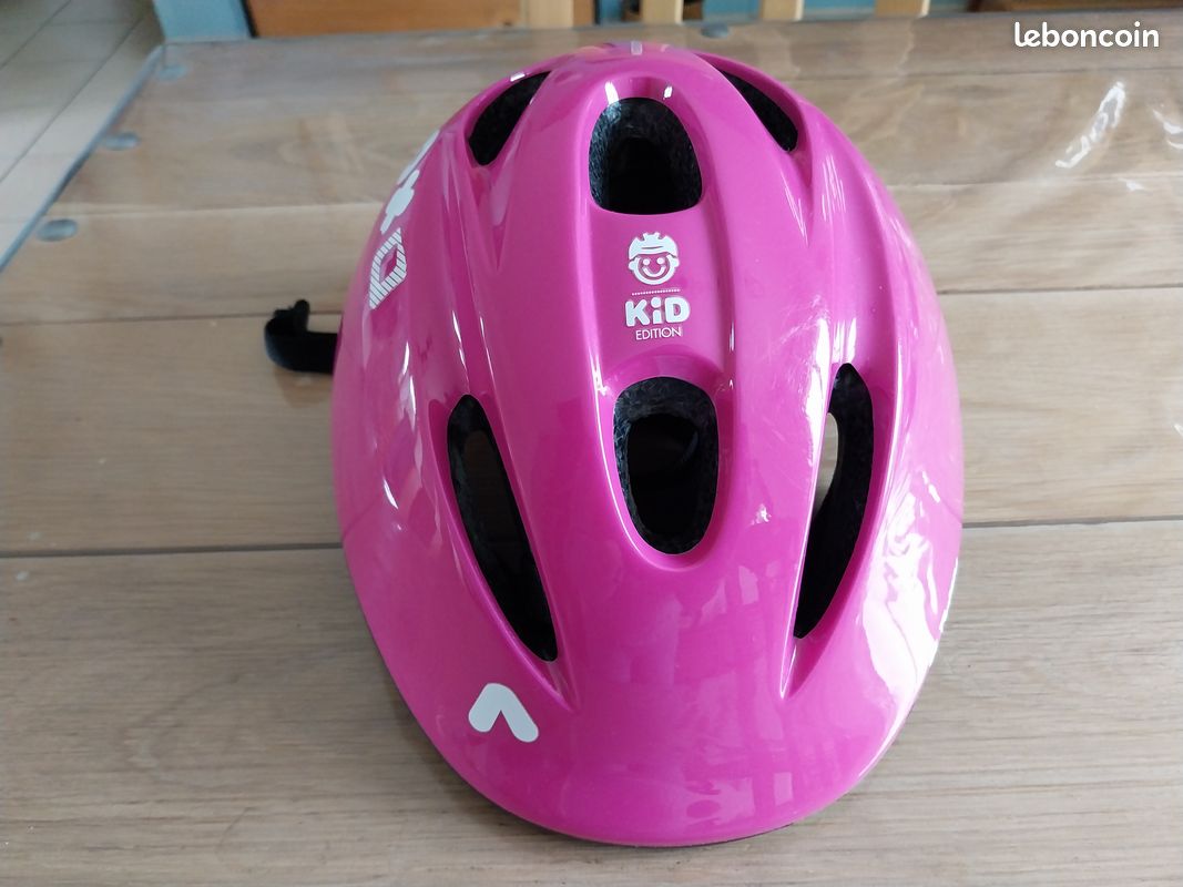 Casque de vélo rose Decathlon B.Twin fille 52-56 cm (image 6)