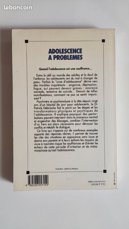 Adolescence A Problemes Dr Patrick Delaroche (image 3)