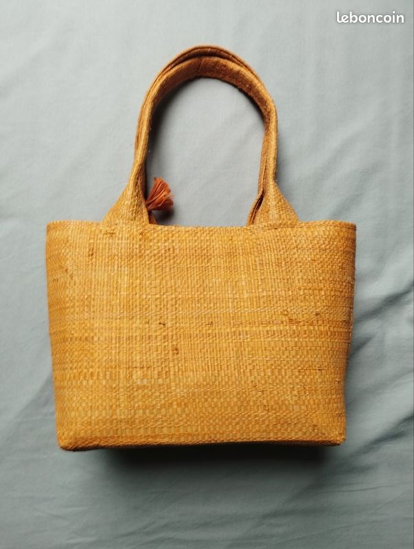 “Sac à main bohème en raphia – style été / plage (image 4)