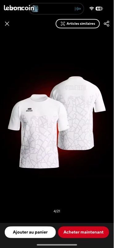 T-shirt omerta 47 tout taille (image 4)