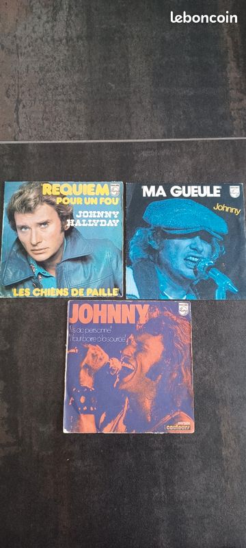 45 tours Johnny Hallyday (image 1)