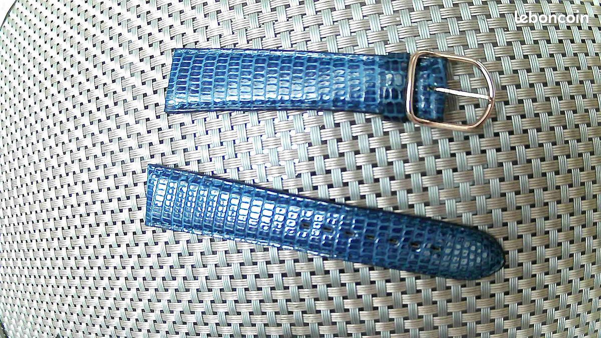 Bracelet Pour Montre En Lézard Vendôme - Neuf Sans étiquette - Accessoire De Rechange élégant