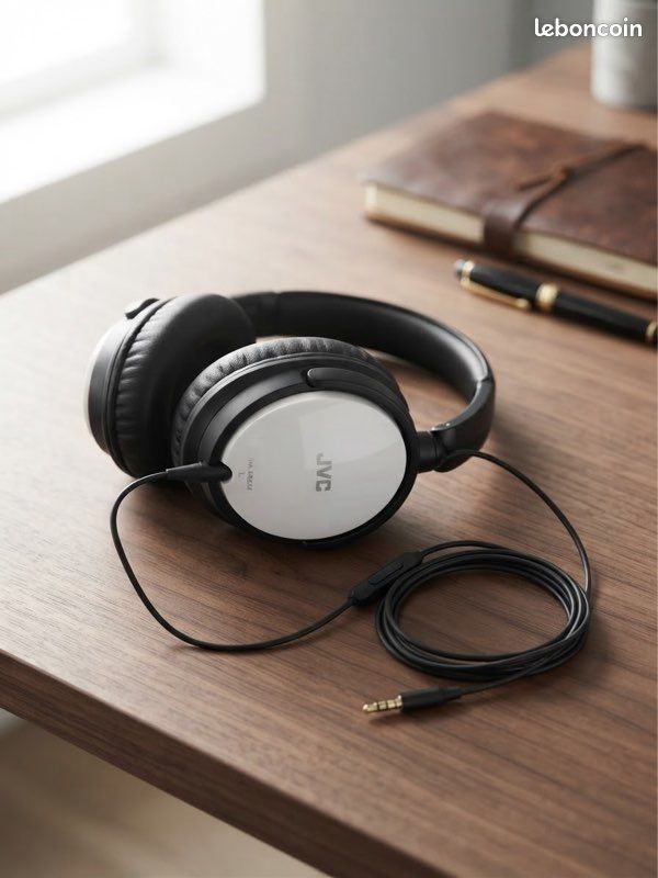 Casque JVC HA-SR625 Noir/Blanc - NEUF (image 1)