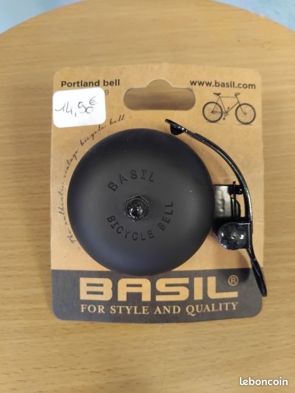 Sonnette Vélo Rétro Classique Argentée Portland Bell – Son Puissant Et Clair, Fixation Facile, Pour VTT, Vélo Ville, Électrique Et Scooter