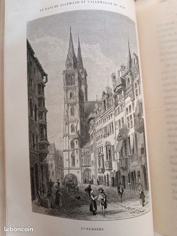 Vends livre ancien " Le Danube Allemand et l'Allemagne du Sud " . Hippolyte Durand (image 5)
