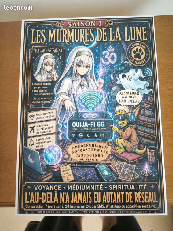Affiche encadrée A4 - Collection Sir Marley - saison 1 (image 7)