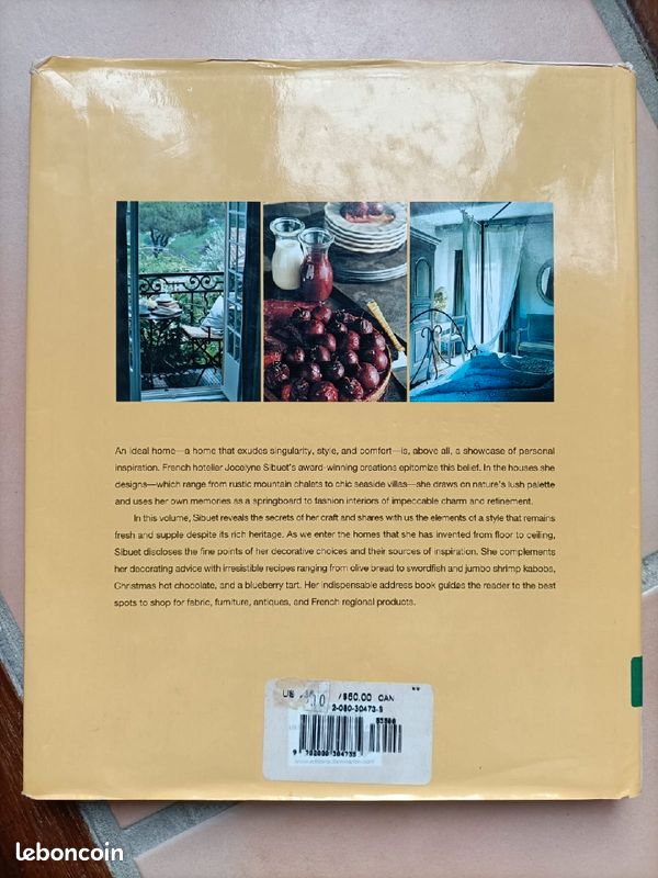 Livre Jocelyne Sibuet A French country home (image 12)