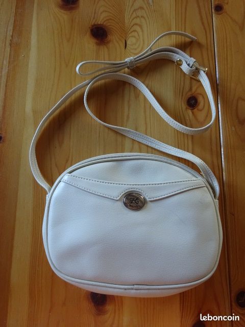 Sac à main cuir bandoulière H Paris (Hexagona ?) (image 1)
