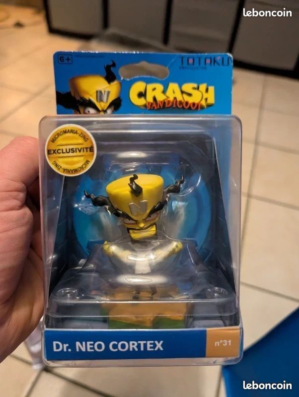 Totaku Collection Dr Neo Figurine Cortex Crash Bandicoot No 31 (image 1)
