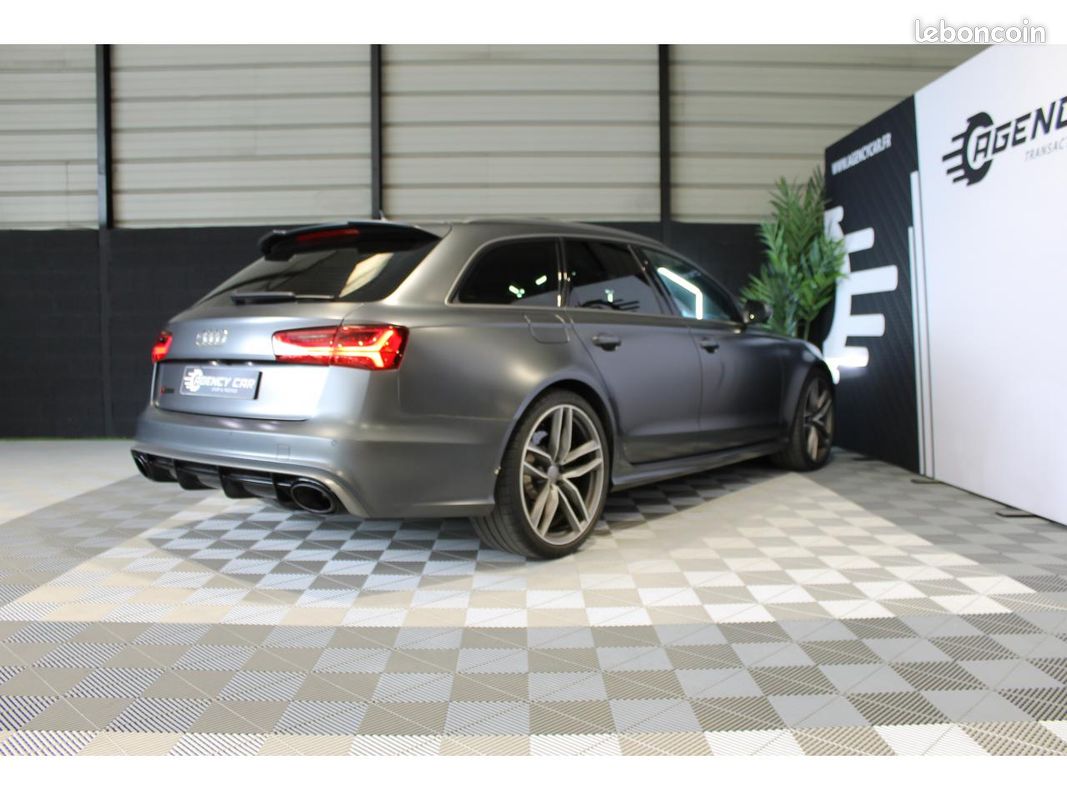 AUDI RS6 AVANT Quattro 4.0i V8 TFSI - 605 Performance - Suivi Audi / Toit ouvrant / Sieges Chauffant / Bose (image 3)