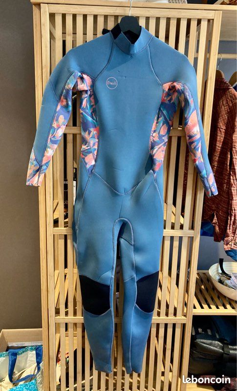 Haut De Combinaison O'Neill Homme Taille XL - Intérieur Sarcelle Turquoise, Occasion