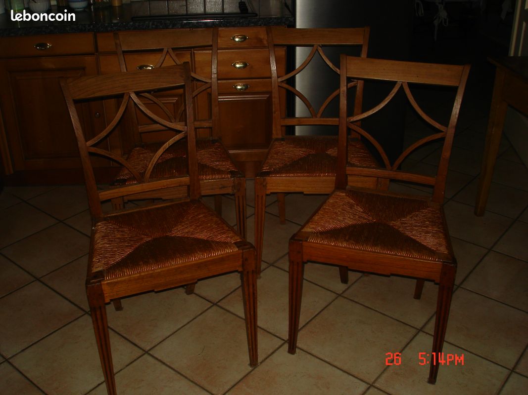 4 chaises provensale (image 1)