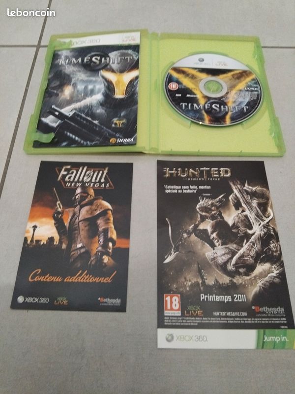 TimeShift Xbox 360 PAL FR - Occasion - Chris La Masse