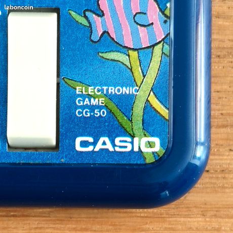 Casio Marine Hunter CG-50 - Jeu Vidéo électronique Vintage - État Correct
